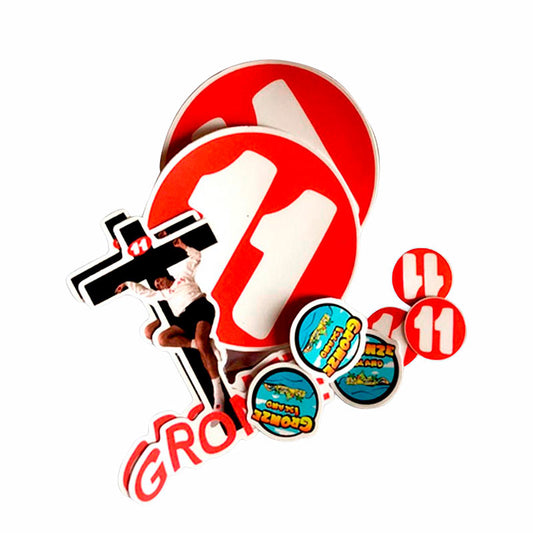 Gronze - Pack de 10 Autocollants