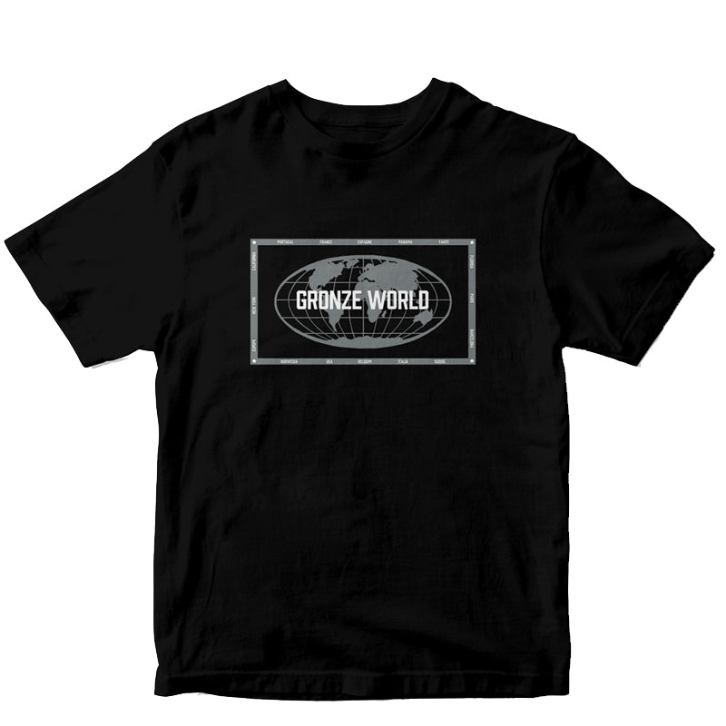 Gronze - World Tee Black