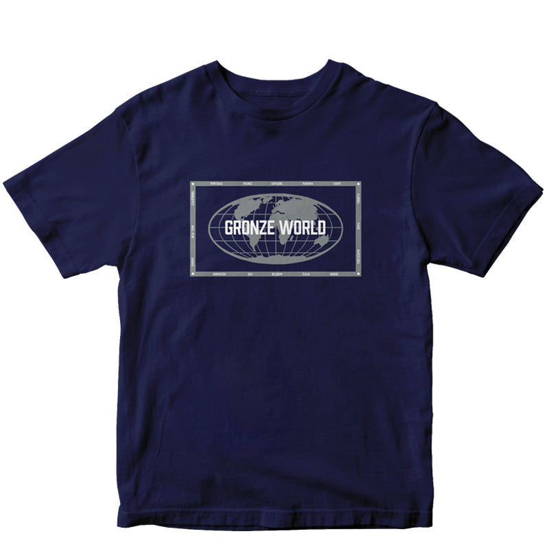 Gronze - World Tee Navy